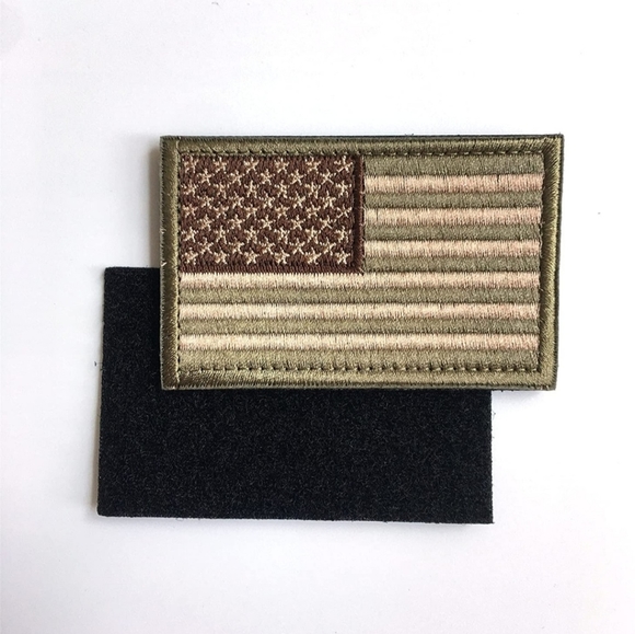 New Set of 12 military hook & loop velvro backing tactical patches 3x2 - Picture 2 of 4